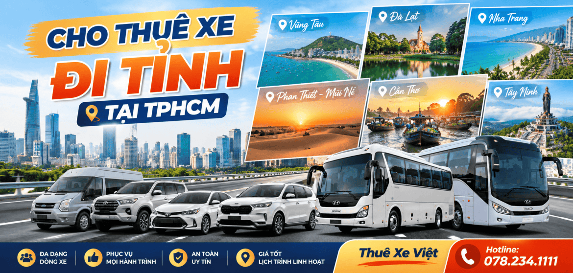 cho thuê xe đi tỉnh
