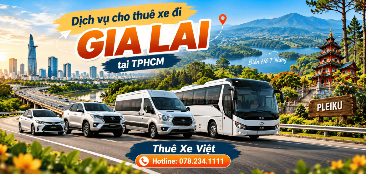 thuê xe đi gia lai