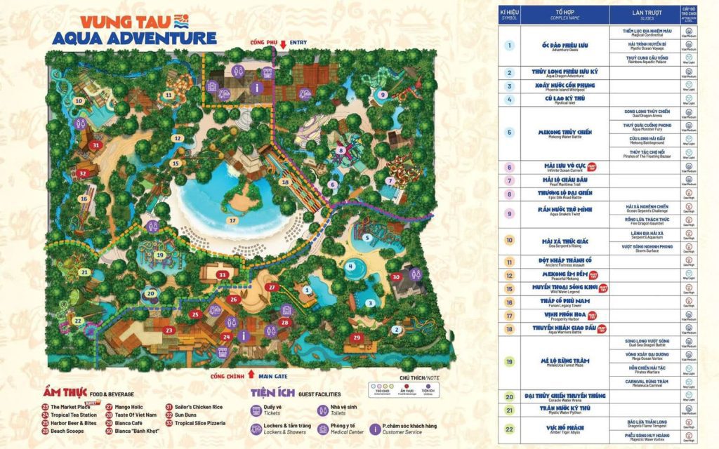 bản đồ Sun World Vũng Tàu